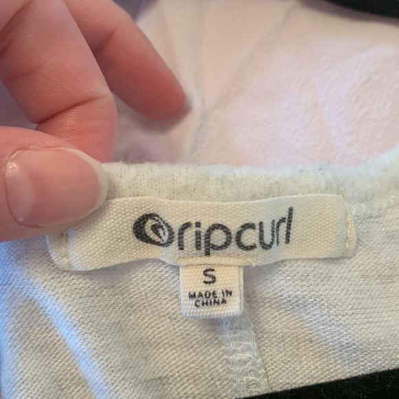 RipCurl light summer sweater (small) in light heather - Picture 3 of 4